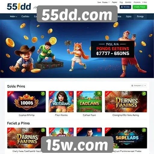 Como 55dd.com se destaca no mercado de jogos