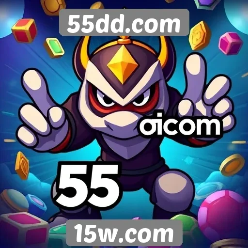 Análise da variedade de jogos disponíveis em 55dd.com